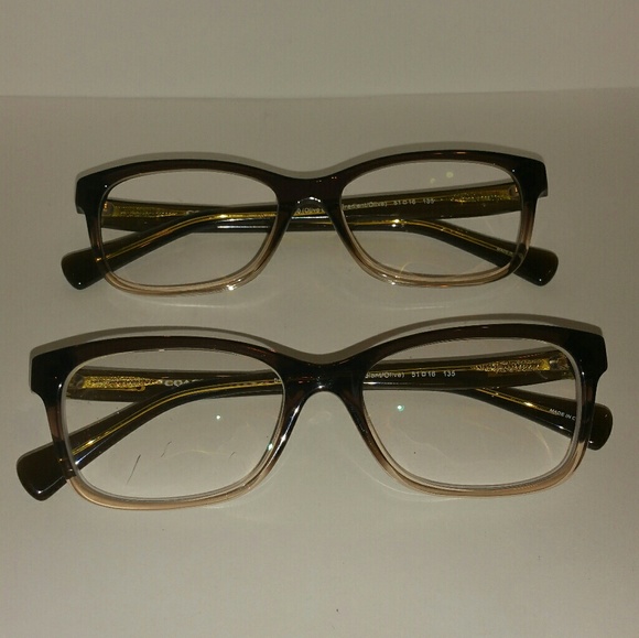 Coach Accessories - Olive Brown Coach Eyeglass Frame ONLY